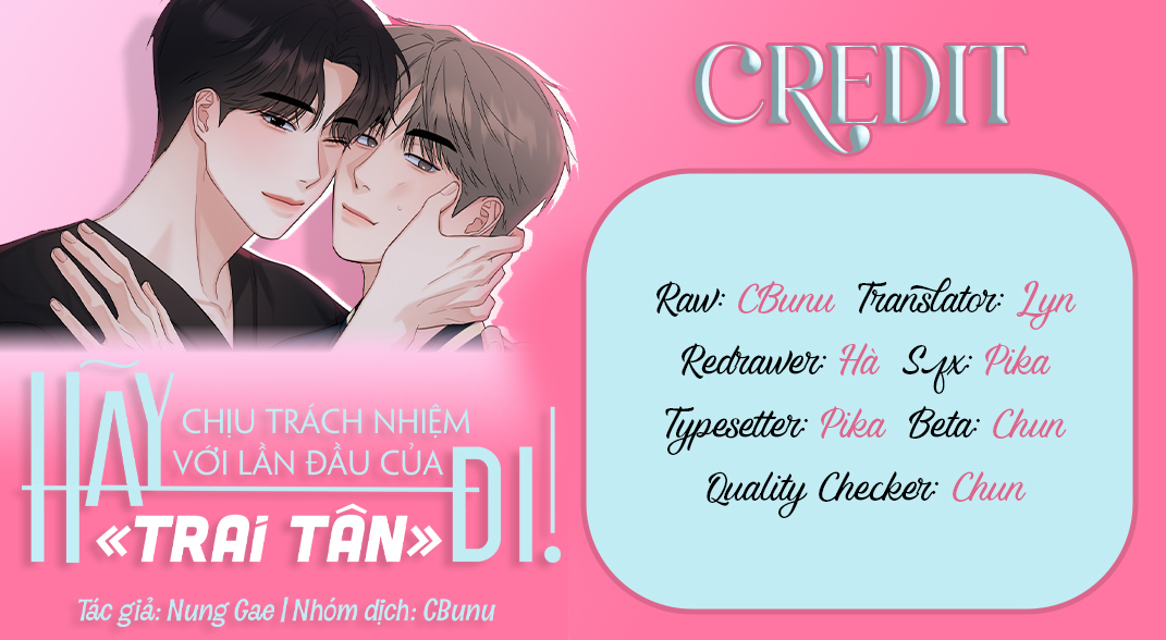 |END| Hãy Chịu Trách Nhiệm Với Lần Đầu Của Trai Tân Đi! Chap 4 - Next Chap 5